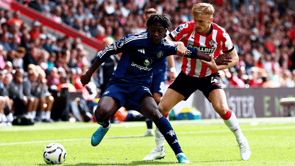 曼联艰难击败南安普顿确保联赛前进的简单介绍