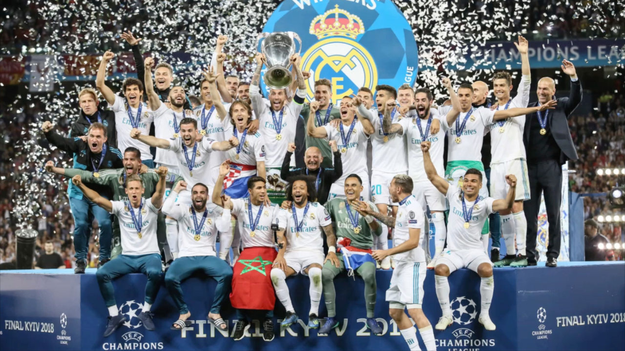 欧洲篮球联赛决赛，皇马队成功卫冕冠军