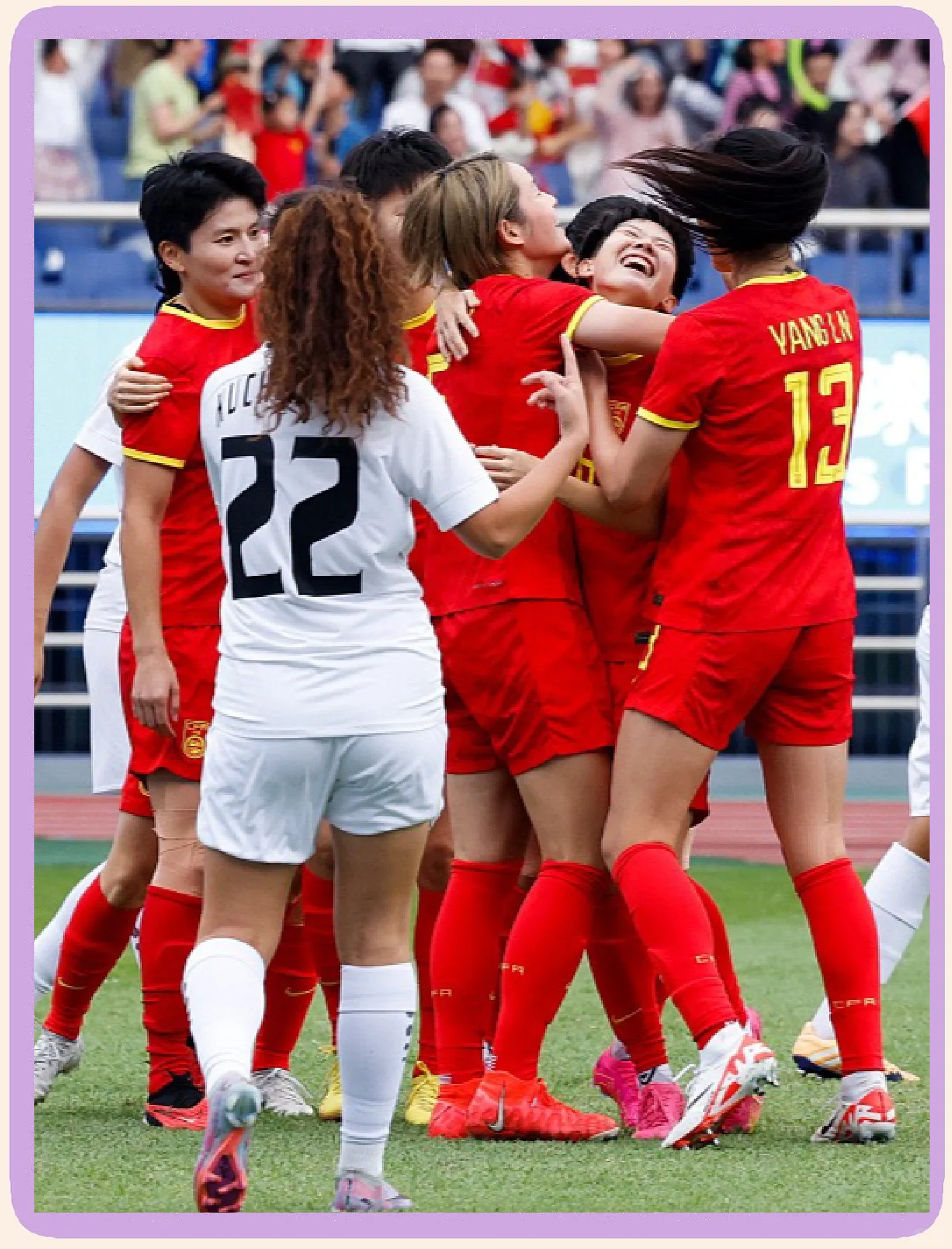 日本女足战胜对手，晋升下一轮