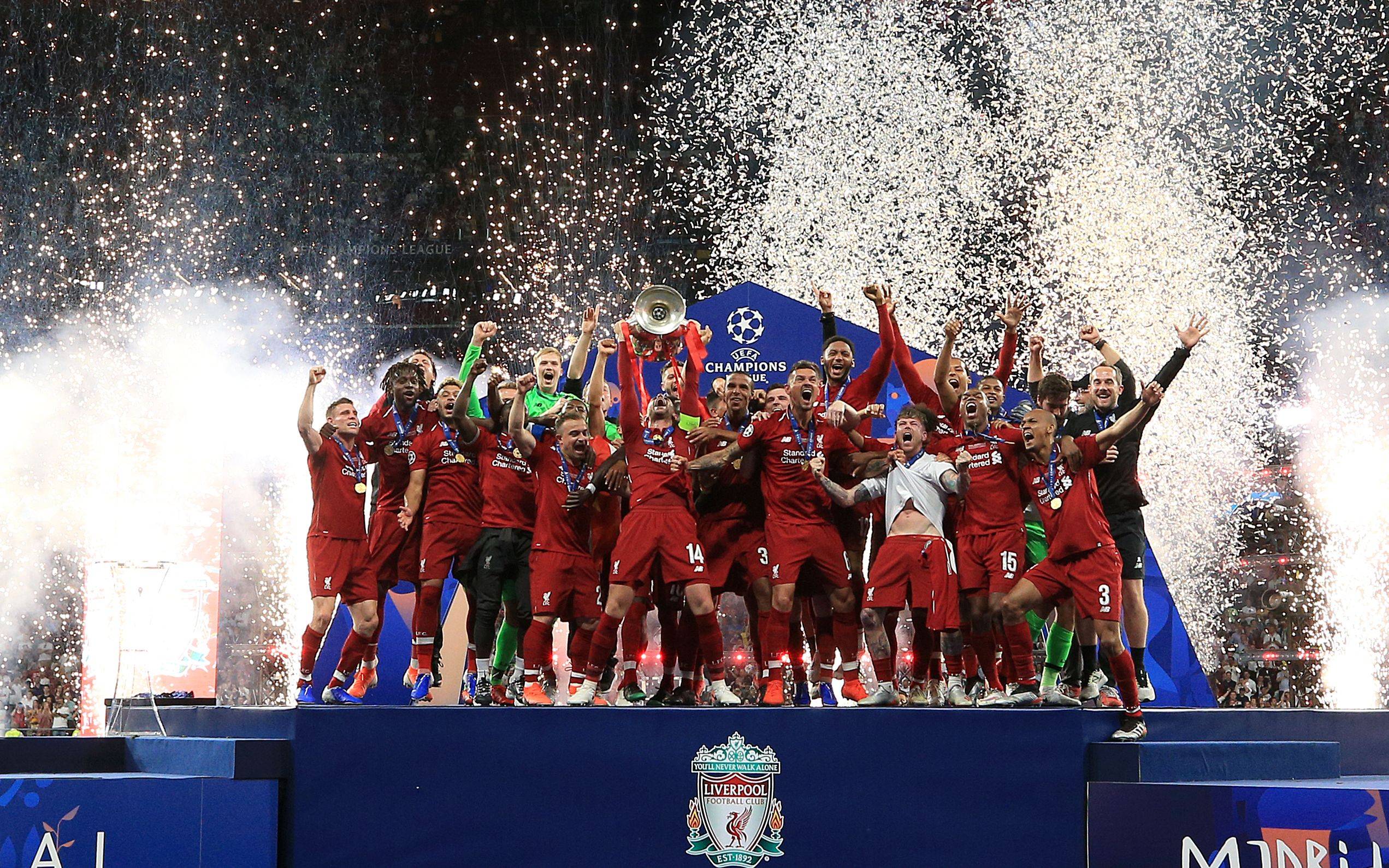 利物浦主场轻取纽卡斯尔领军英超